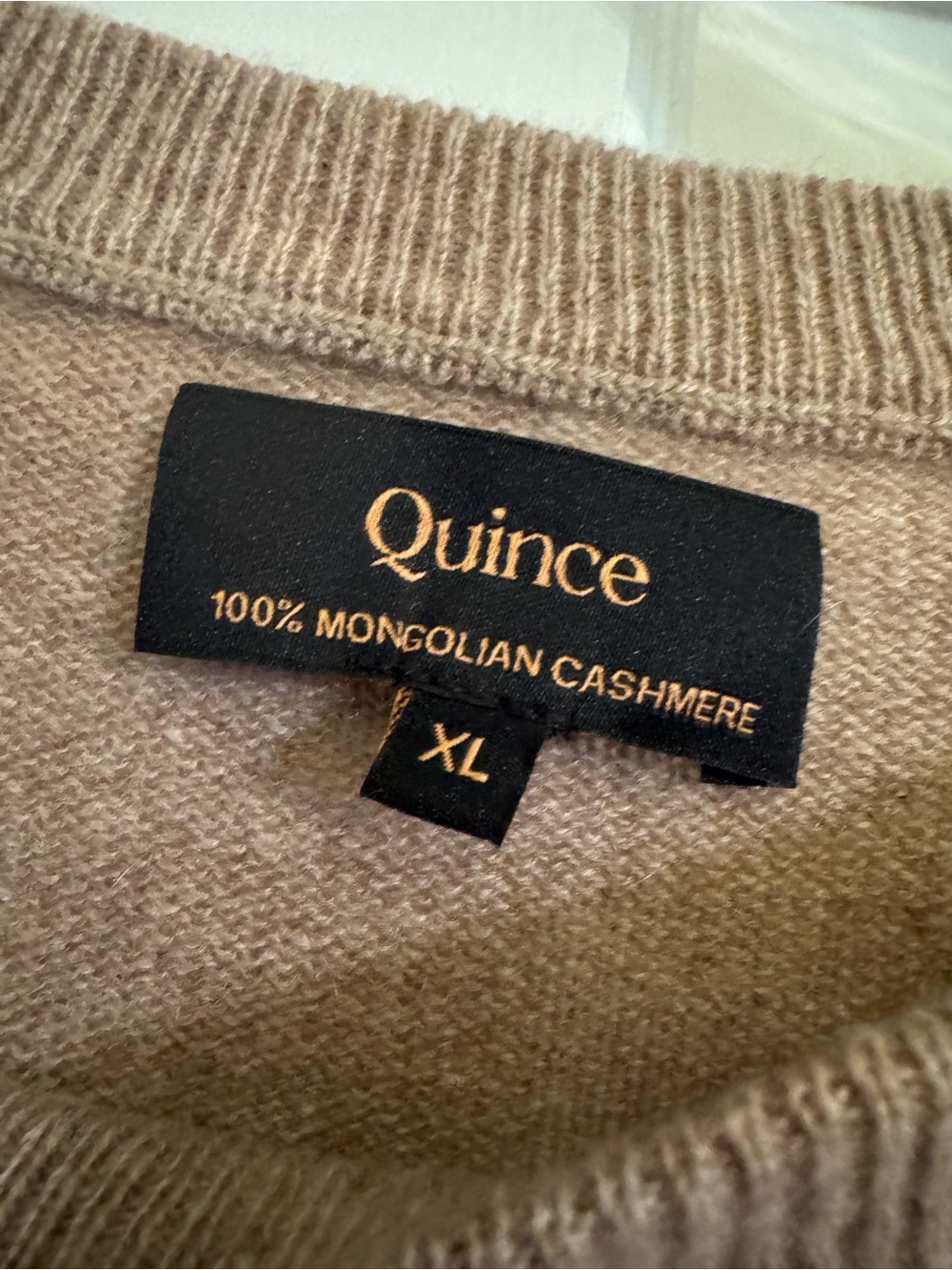 Quince - 100% Mongolian Cashmere Holiday Moose Fair Isle Sweater - Picture 2 of 7